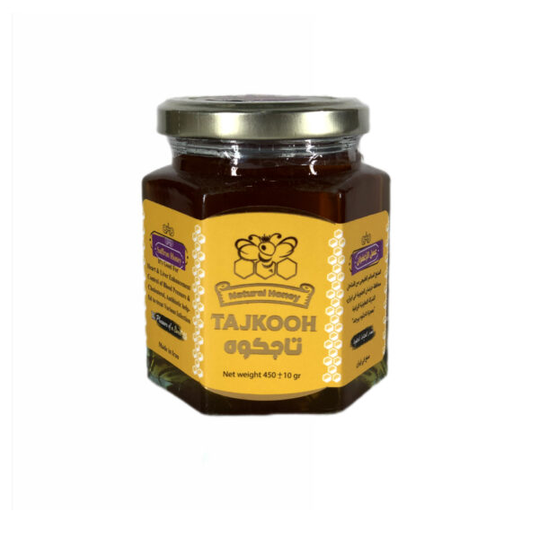 عسل طبیعی زعفران 450 گرمی تاجکوه